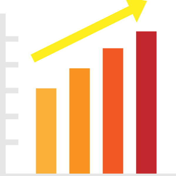 Free graph bar chart vector